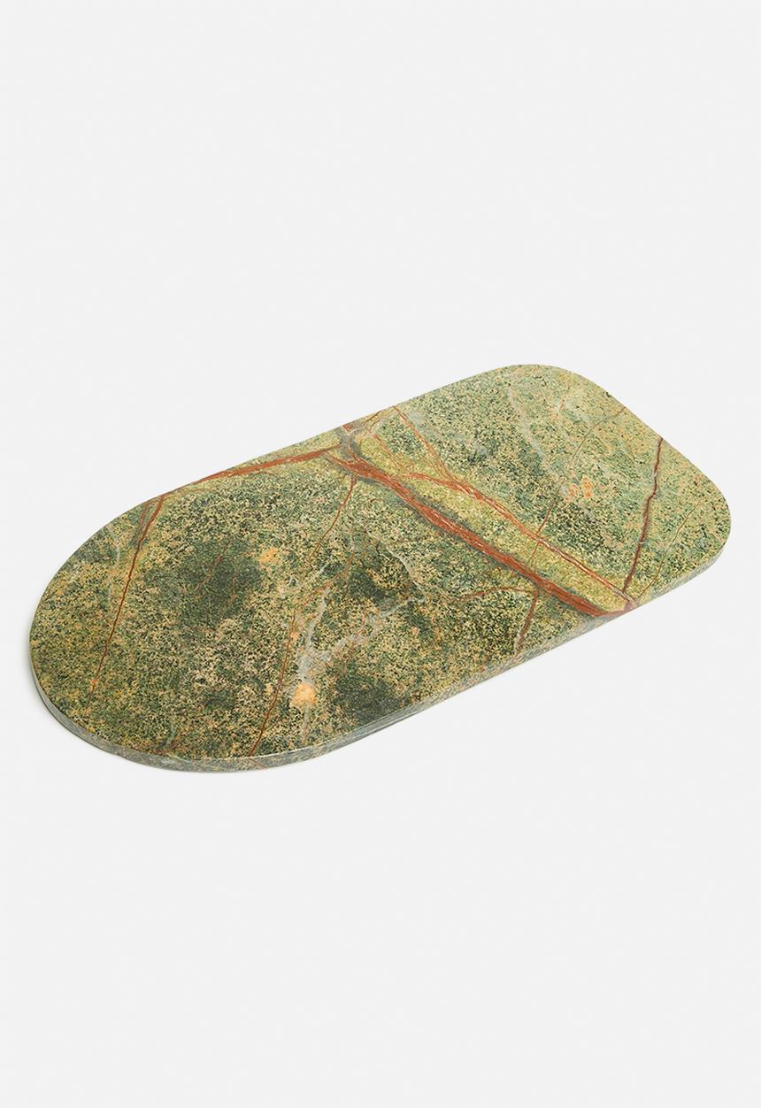 Sixth Floor - Marble Chopping Board - Forest Green