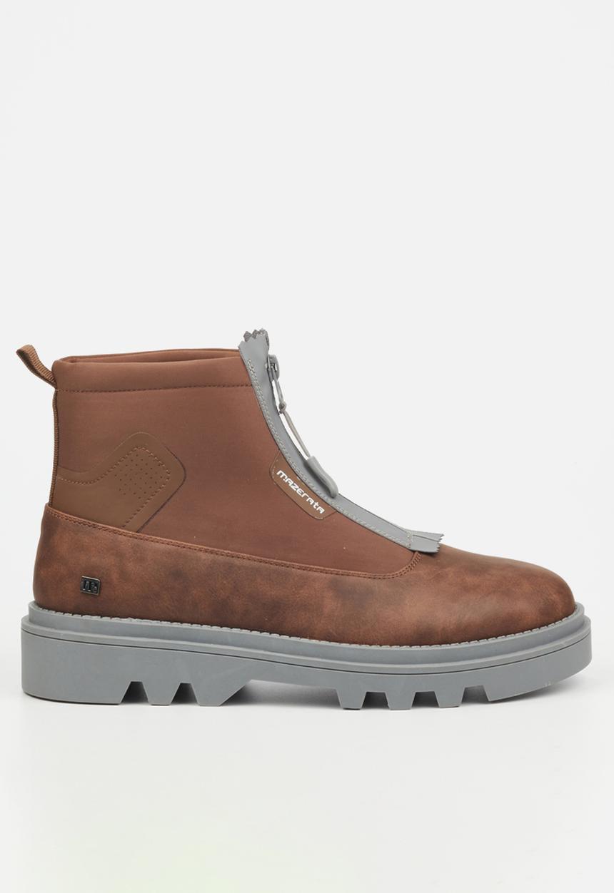 MAZERATA - Vinchey 34 Faux Nubuck - Choc