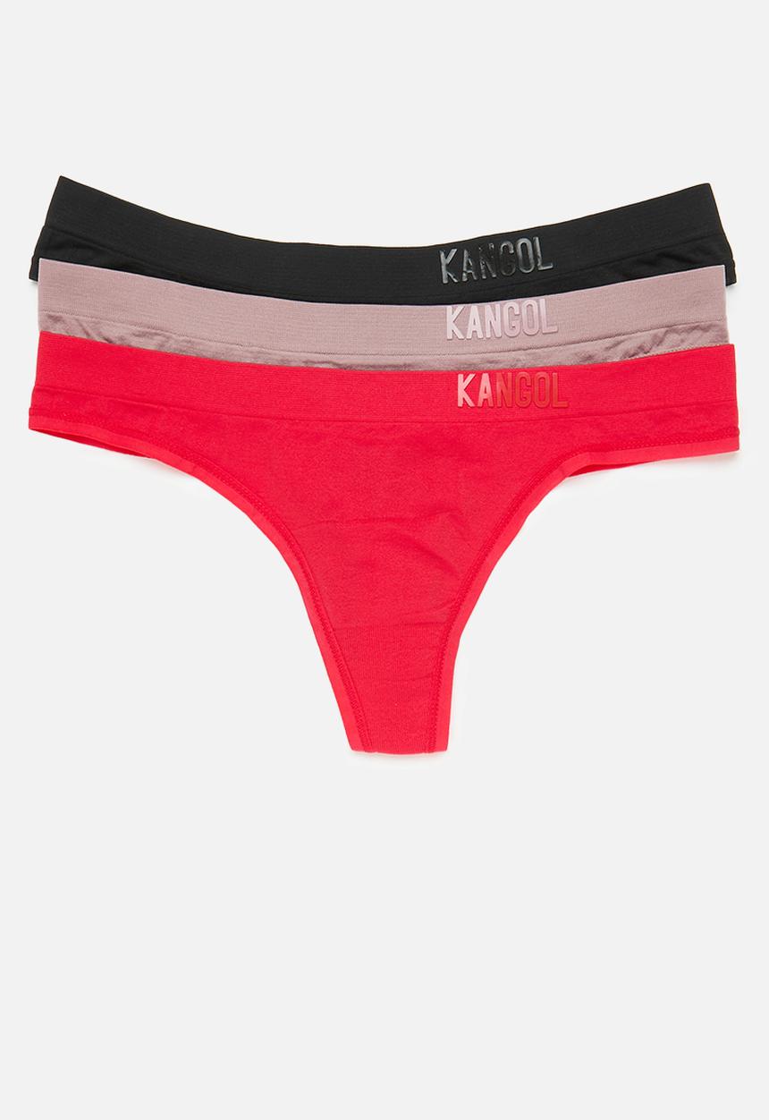 KANGOL - 3 pack seamless boyleg - multi