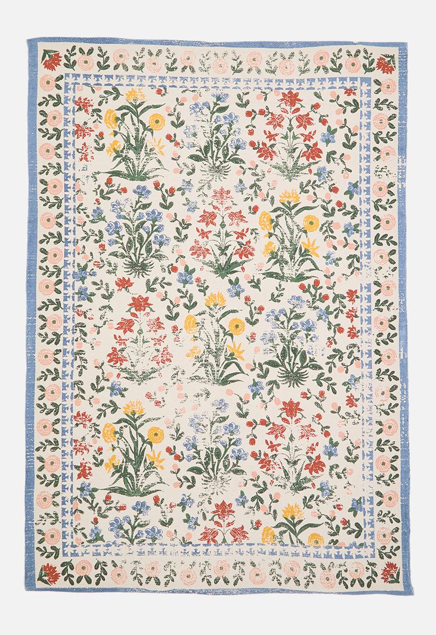 Sixth Floor - Cotton Botanical Rug - multi
