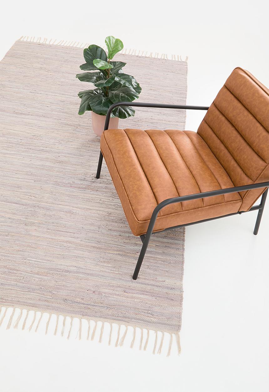 Sixth Floor - Chindi Rug - Soft grey