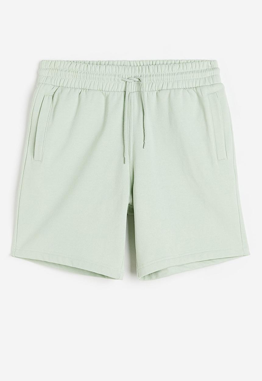 H&M - Regular fit sweatshorts - mint green
