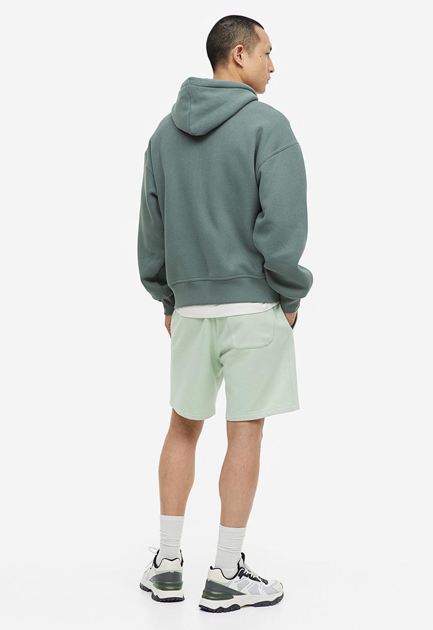 H&M - Regular fit sweatshorts - mint green
