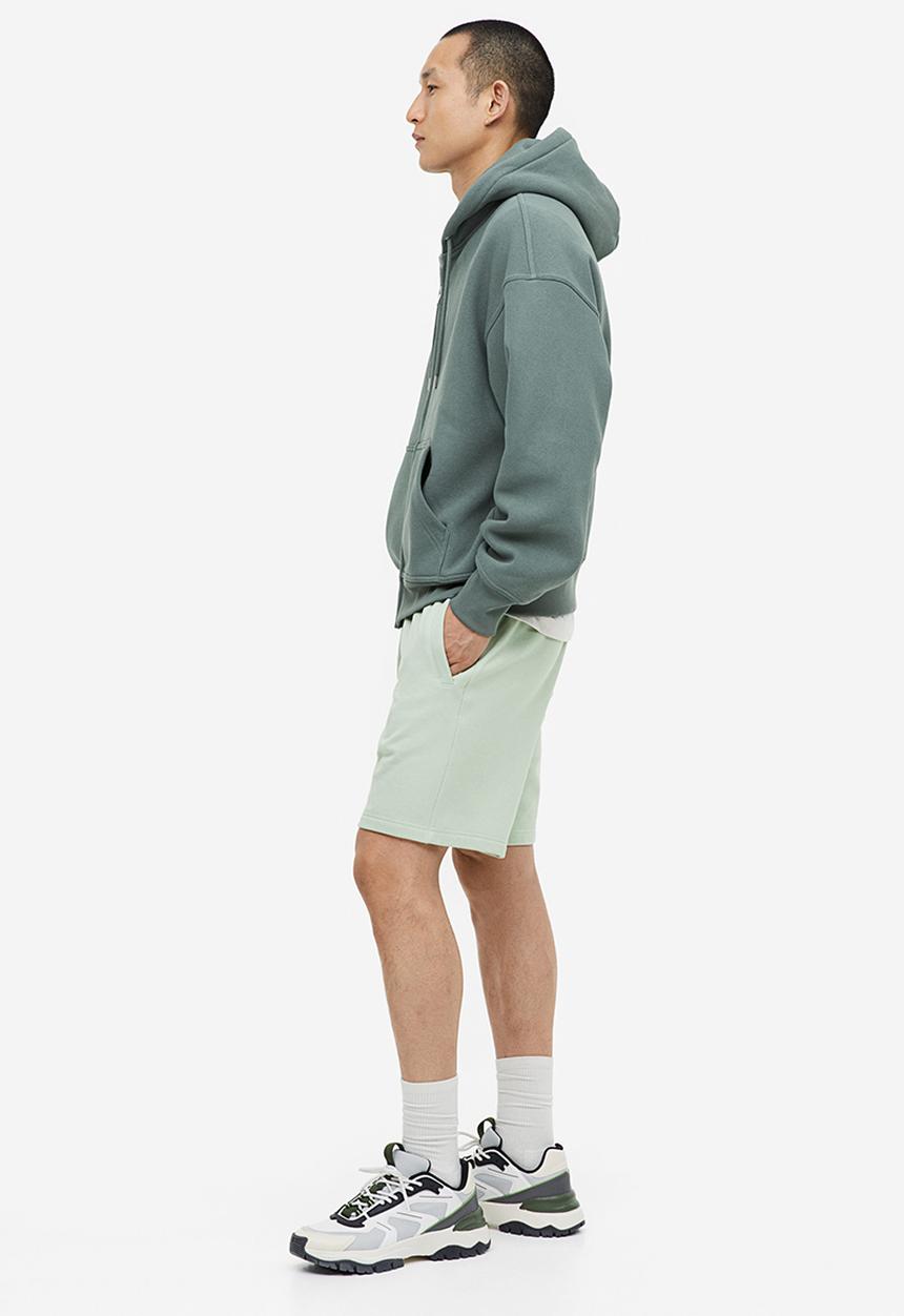 H&M - Regular fit sweatshorts - mint green