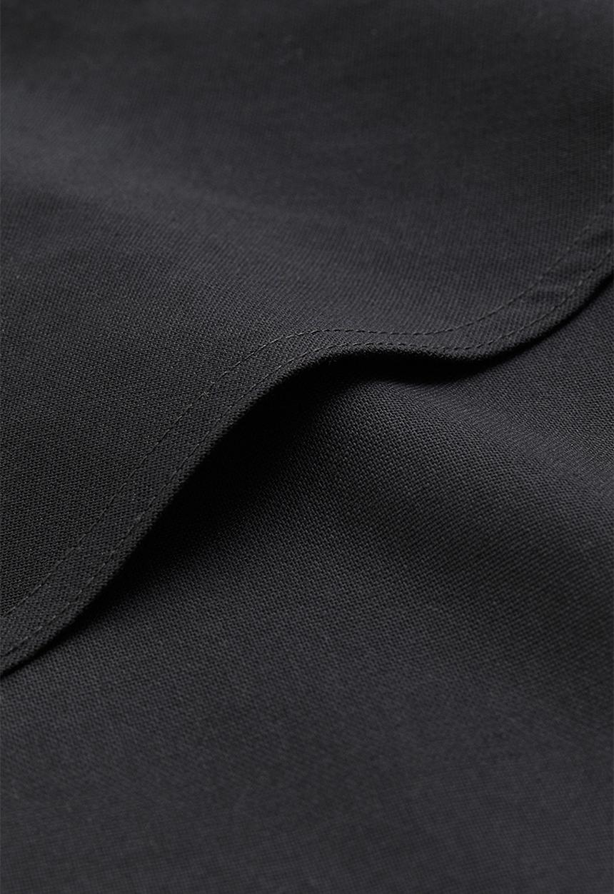 H&M - Round cotton tablecloth - dark grey