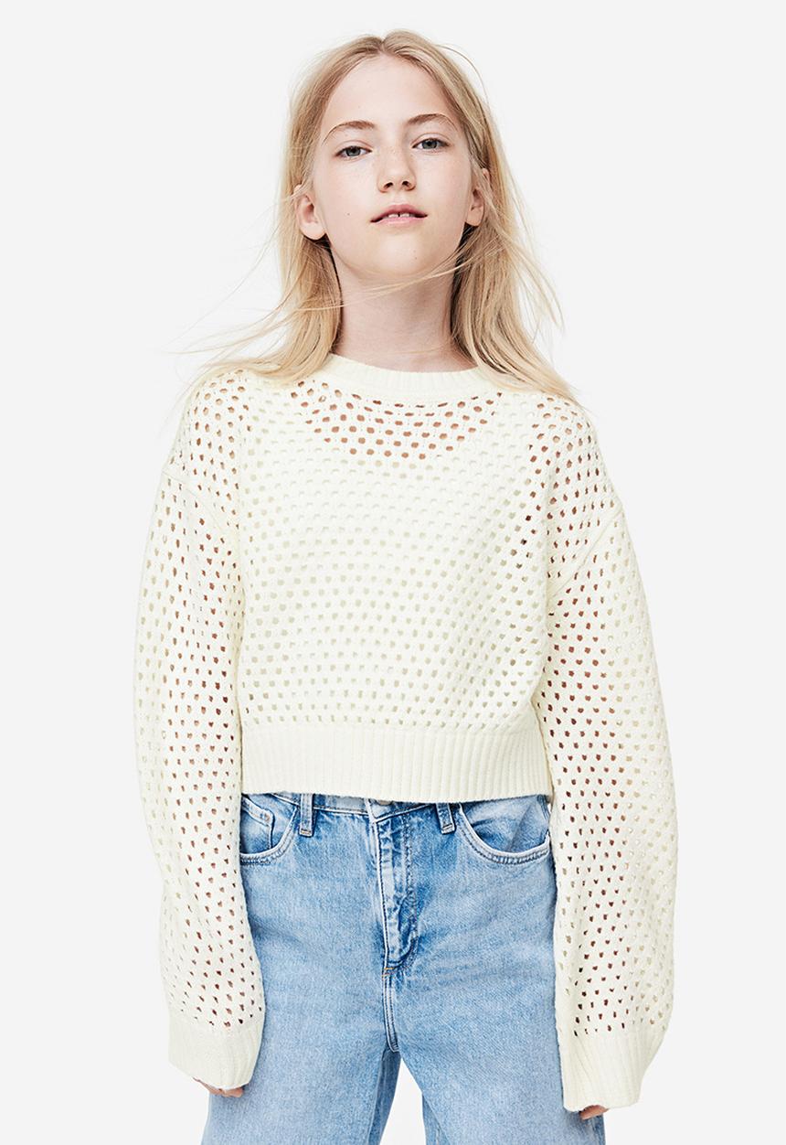 H&M - Jumper - white