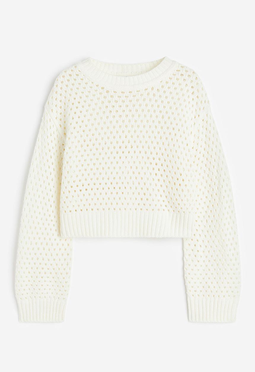 H&M - Jumper - white