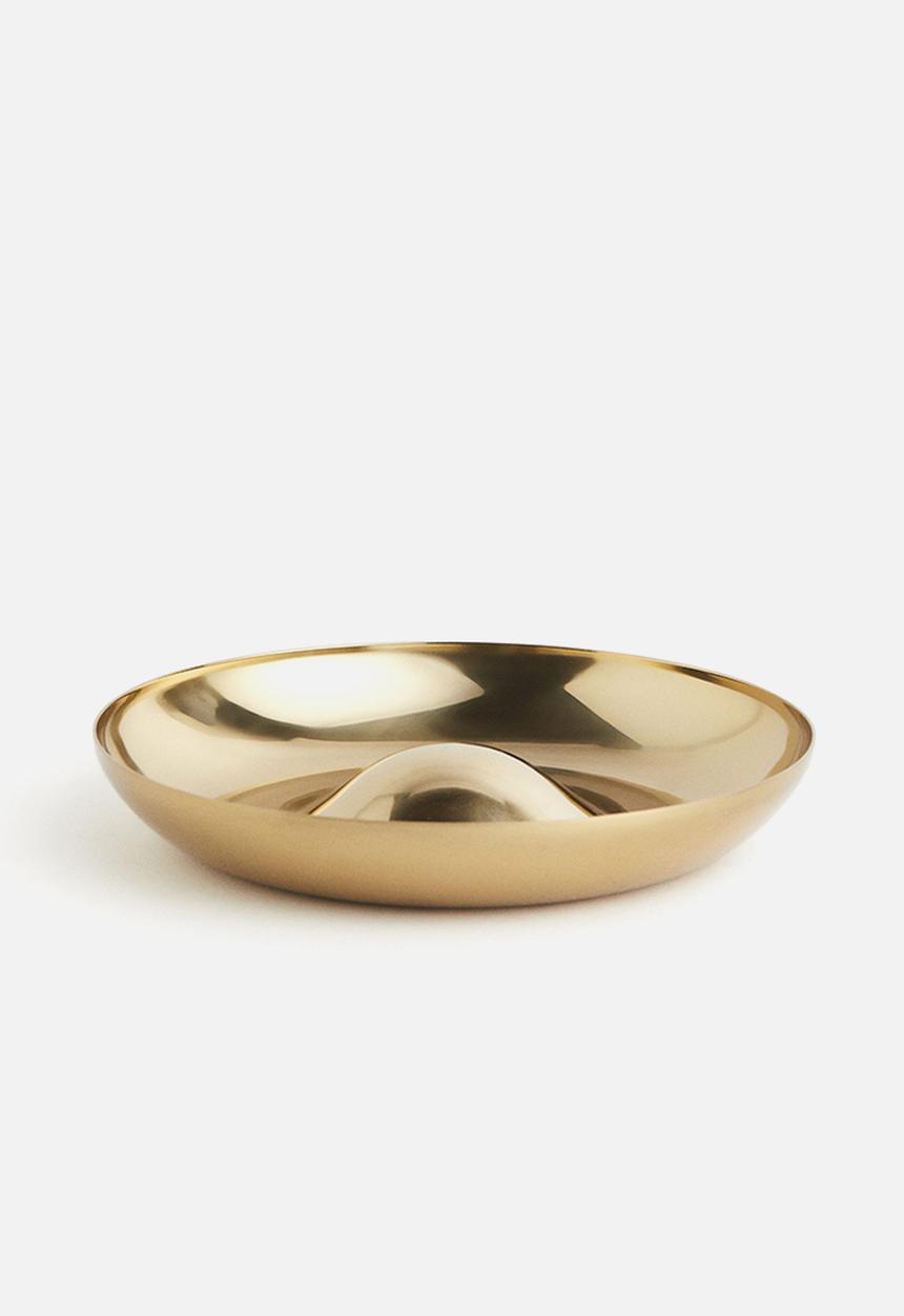 H&M - Metal bowl - gold-coloured
