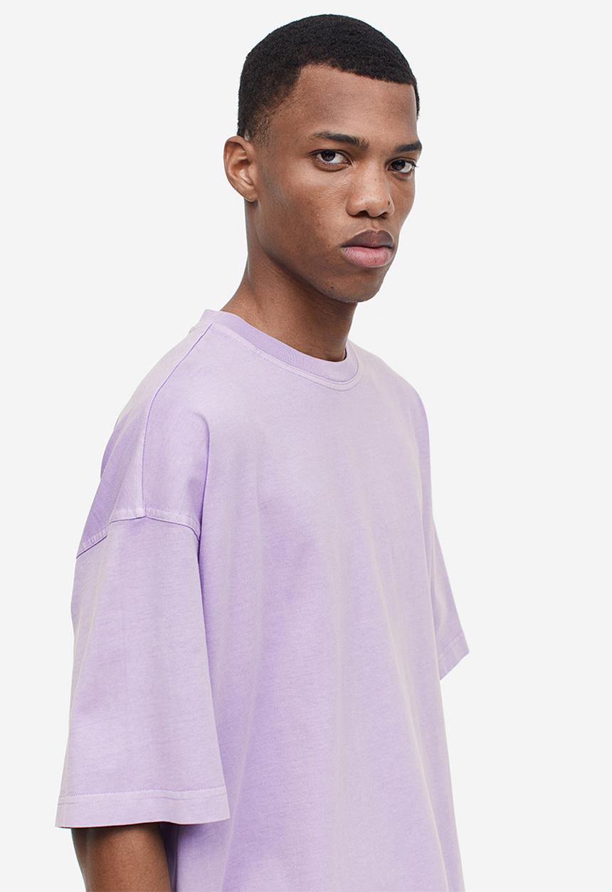 H&M - Oversized fit T-shirt - purple