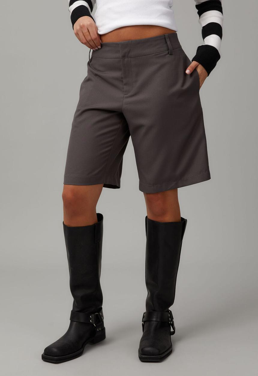 Factorie - Billie Trouser Short - charcoal