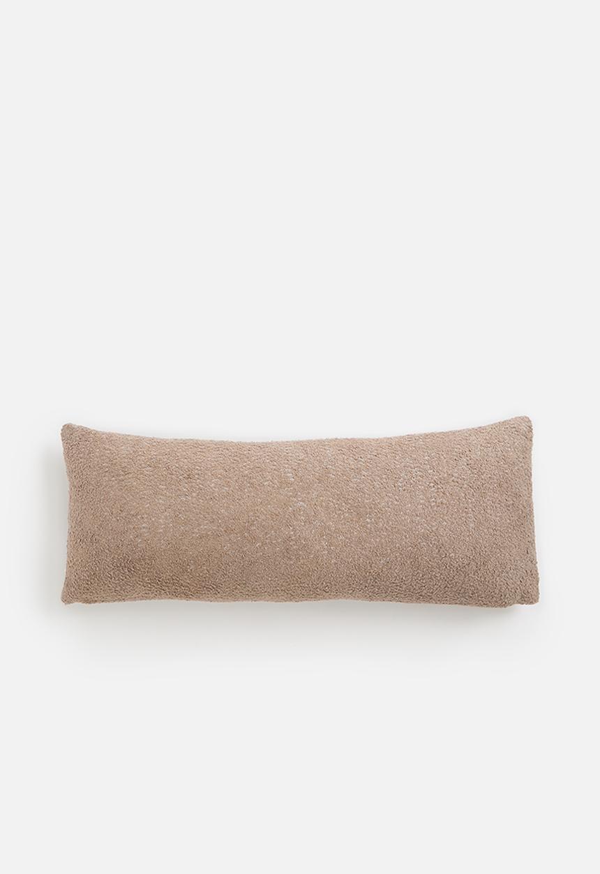 Sixth Floor - Sousse boucle cushion - chocolate