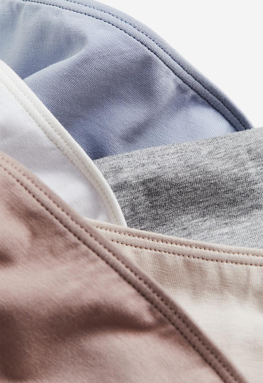 H&M - 10-Pack hipster briefs - light blue light grey