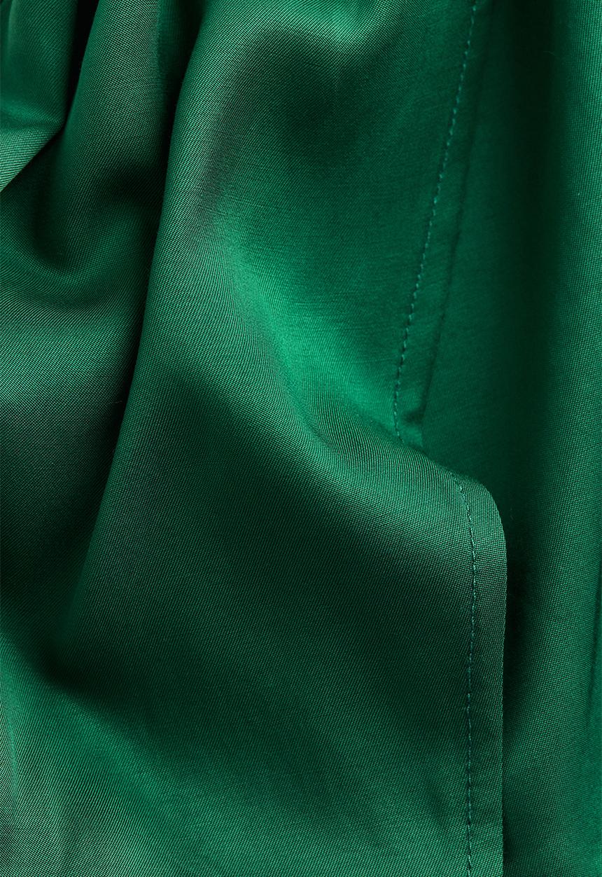 H&M - Draped halterneck top - dark green
