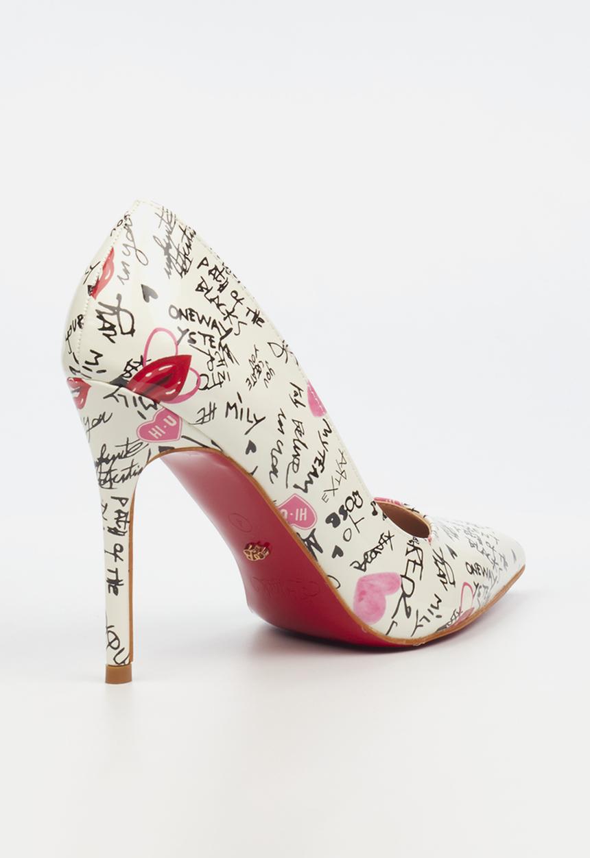 Miss Black - Lola 18 court - white
