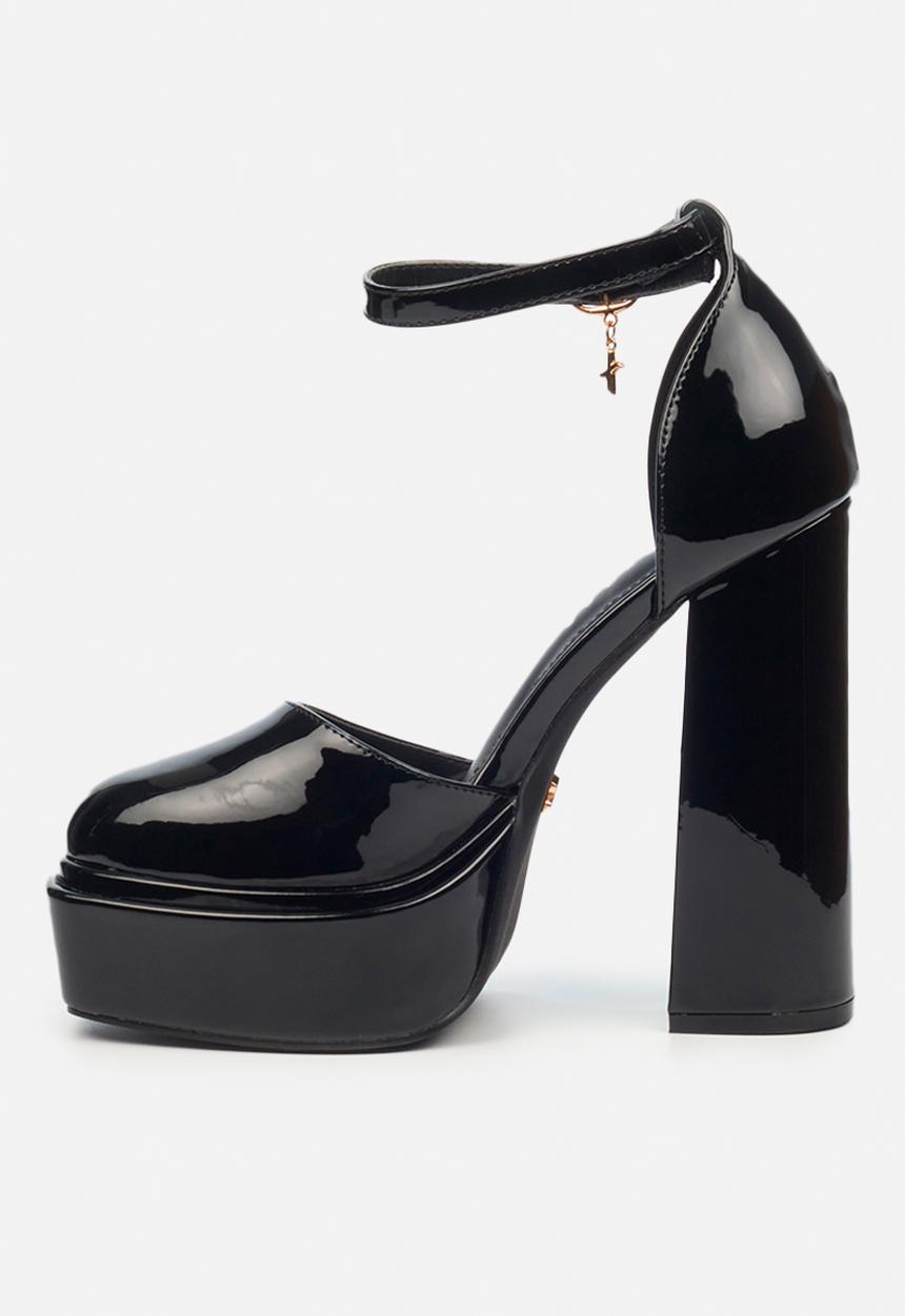 Rock & Co - Trigger 1 platform shoe - black