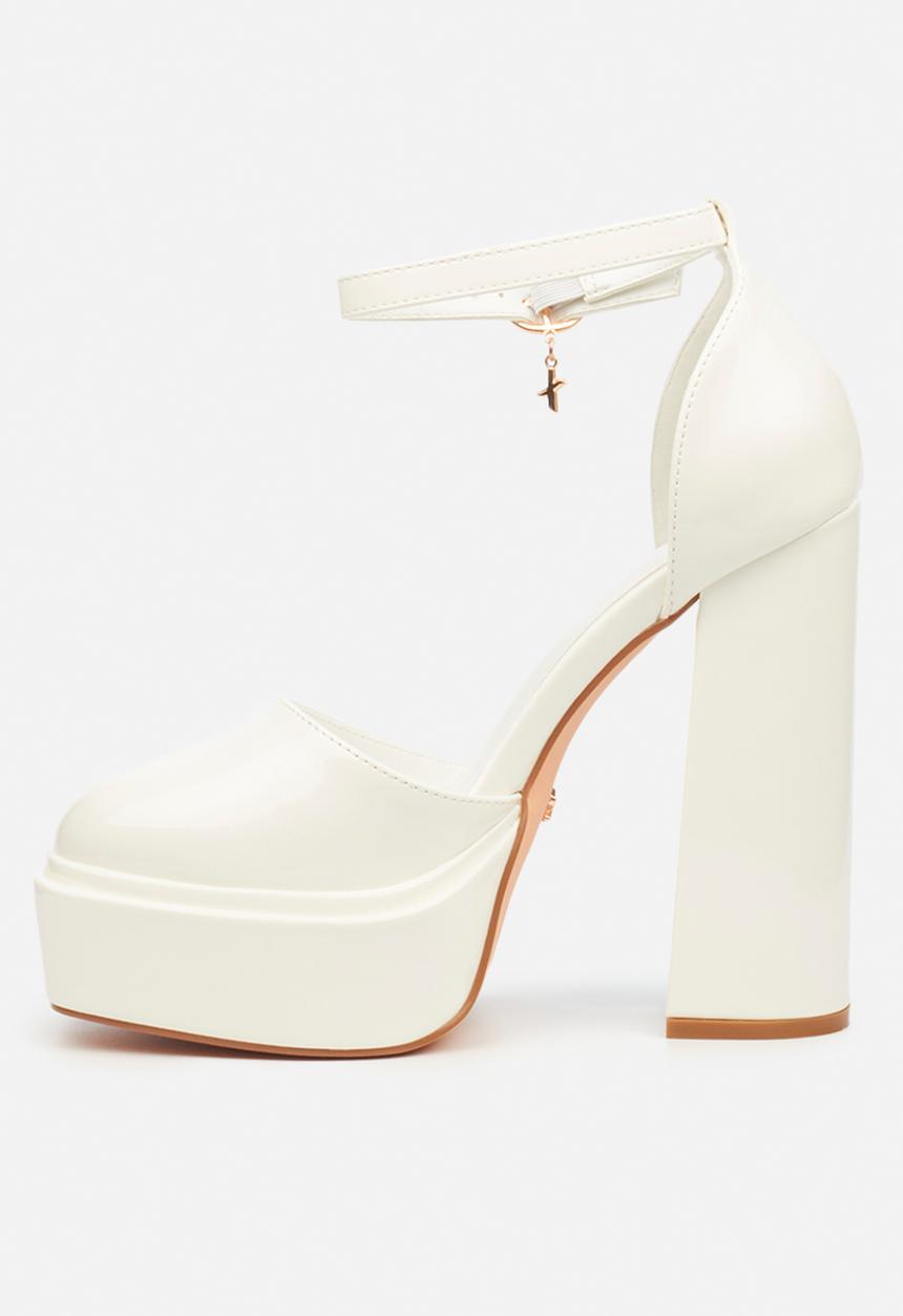 Rock & Co - Trigger 1 platform shoe - white