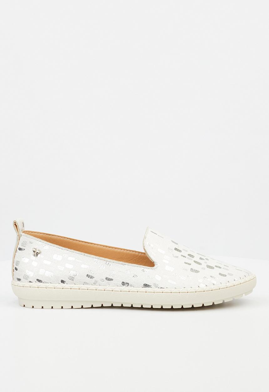 Butterfly Feet - Gaby 1 slip-on - white