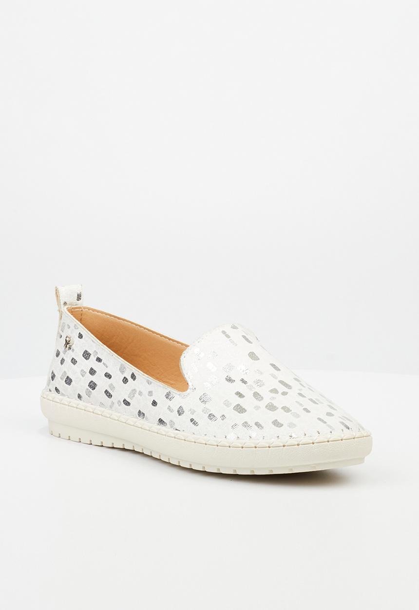 Butterfly Feet - Gaby 1 slip-on - white