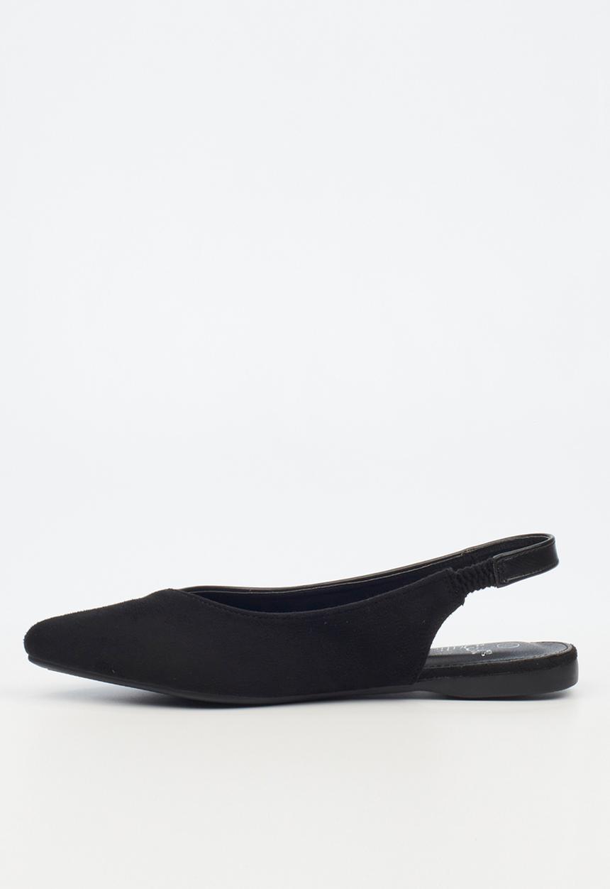Butterfly Feet - Glimmer 3 slingback - black