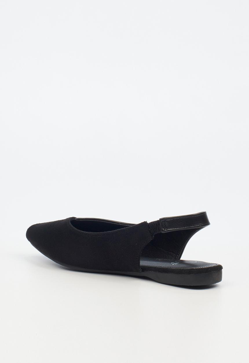 Butterfly Feet - Glimmer 3 slingback - black
