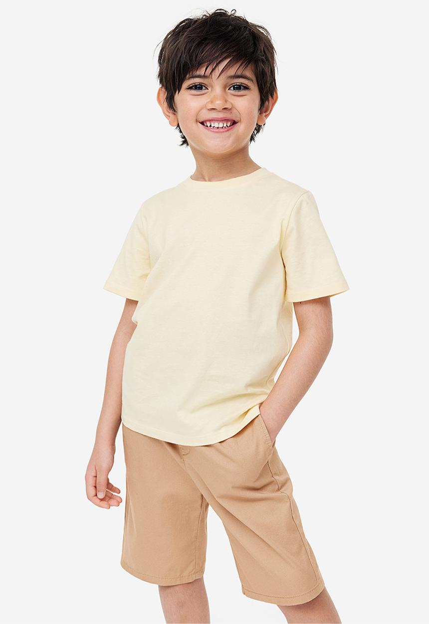 H&M - Cotton chino shorts - beige