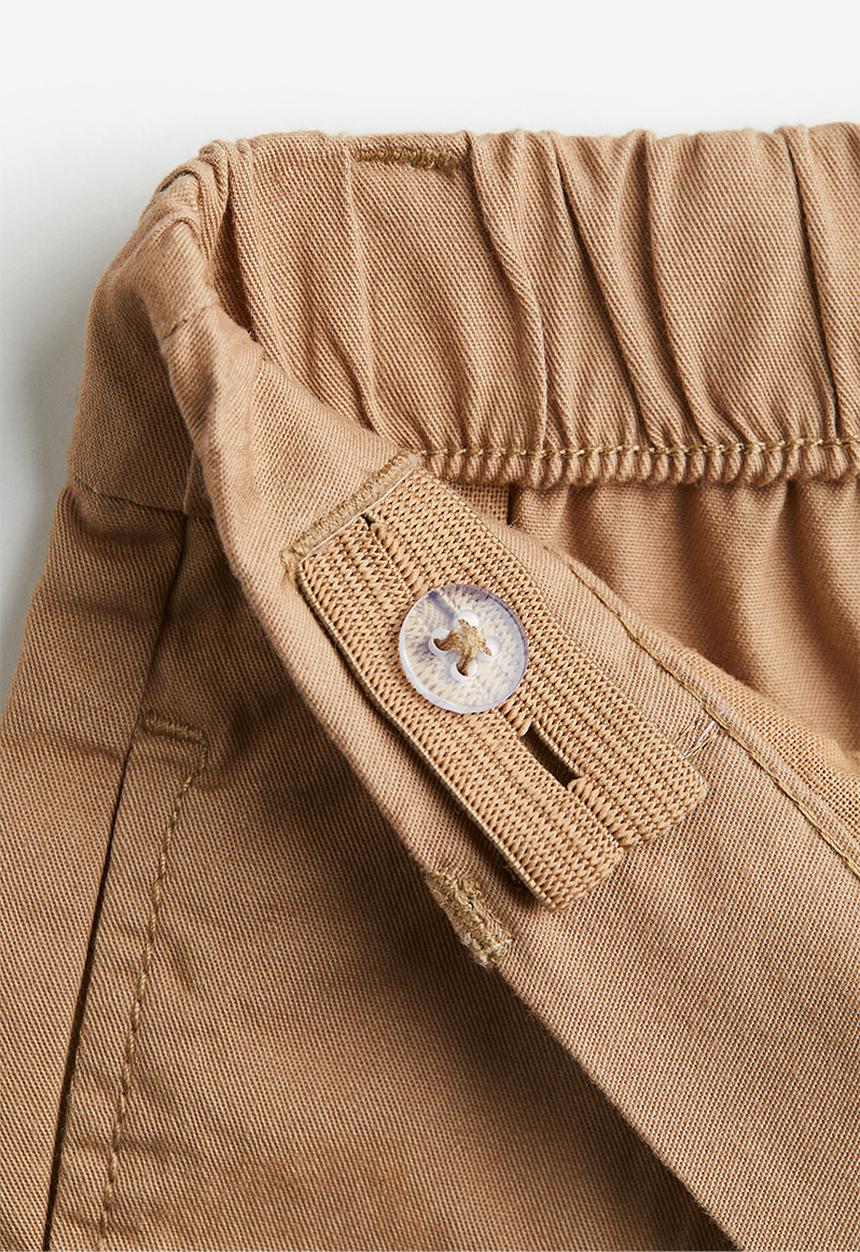 H&M - Cotton chino shorts - beige