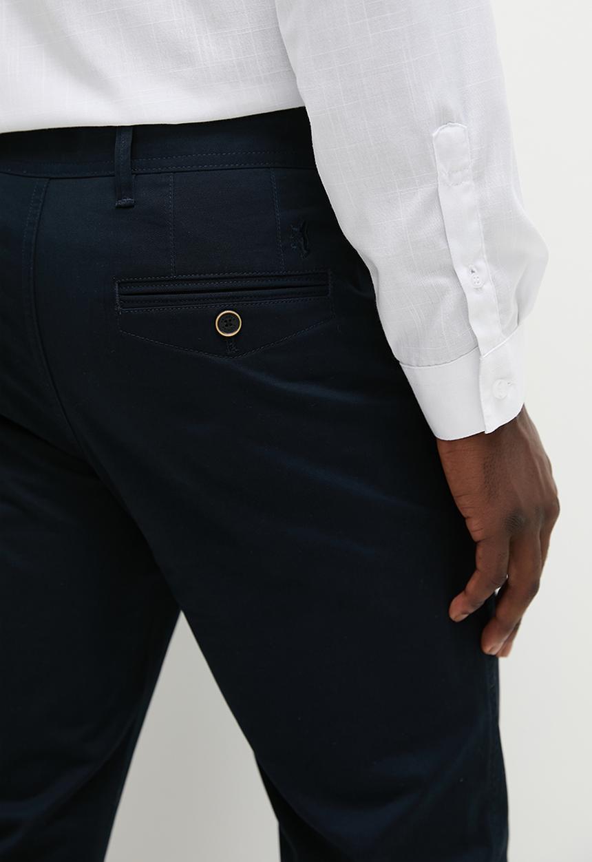 Pringle of Scotland - Pringle jorge tailored smart pant - navy
