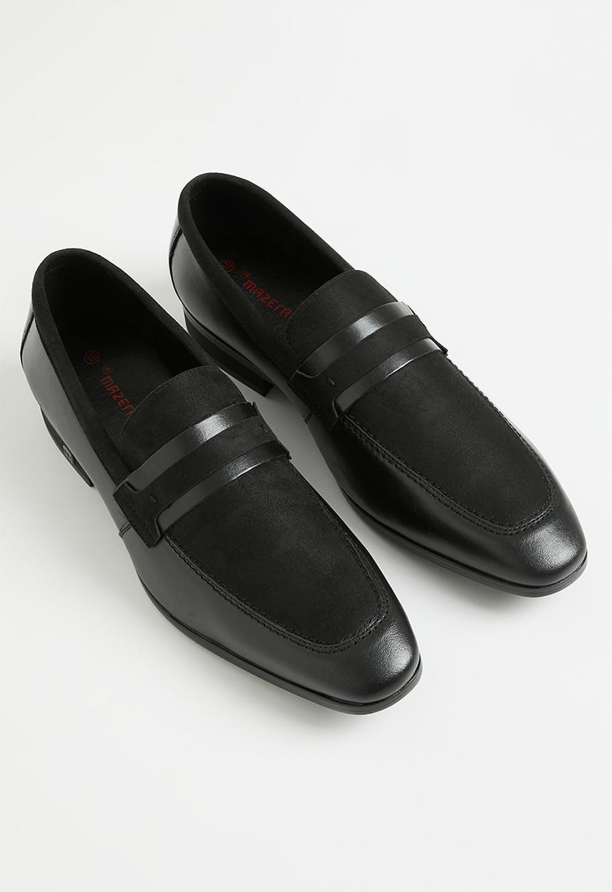 MAZERATA - Peppe 1 leather - black