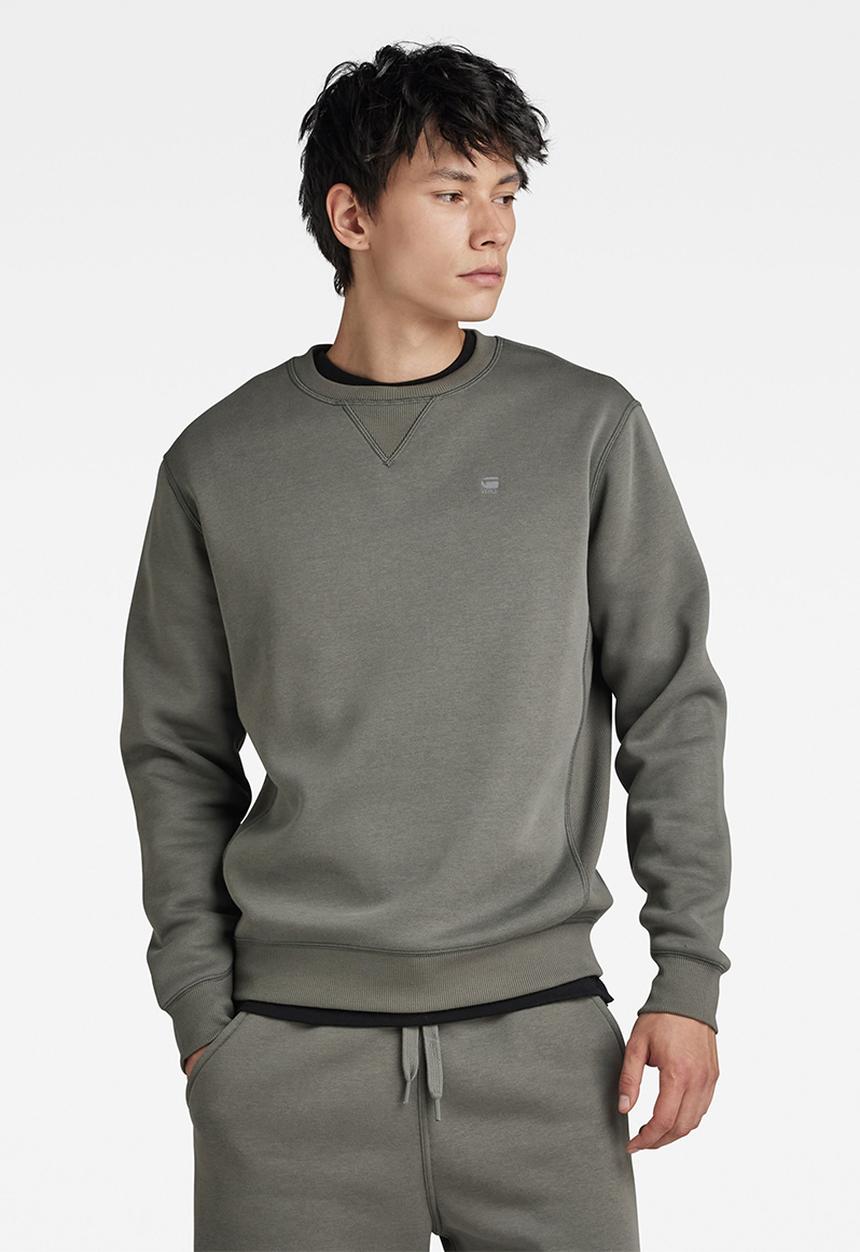 G-STAR - Premium core r sw long sleeve Pacior sweat r - gs grey