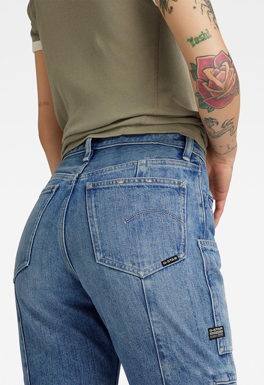 G-STAR - Viktoria Utility High Straight Wmn - Sapa Denim R