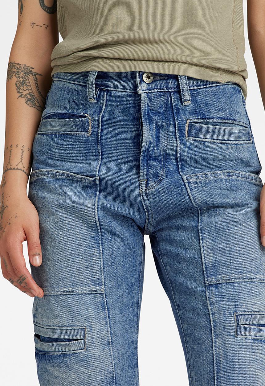 G-STAR - Viktoria Utility High Straight Wmn - Sapa Denim R