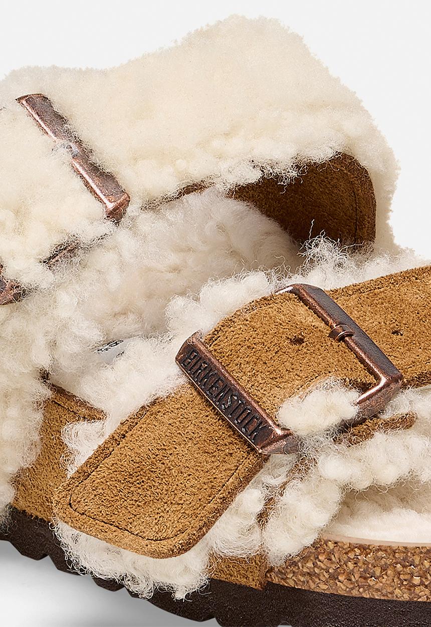 Birkenstock - Arizona Teddy Regular - Mink