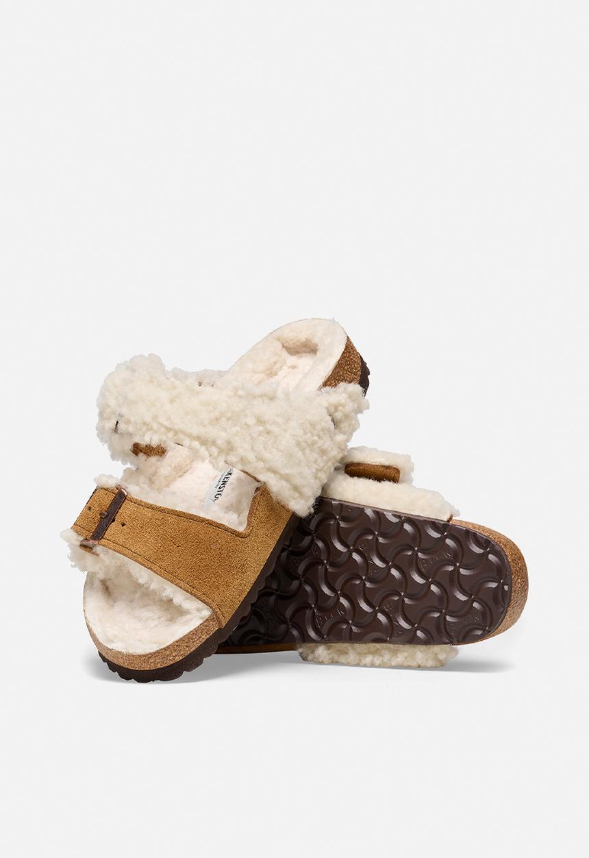 Birkenstock - Arizona Teddy Regular - Mink