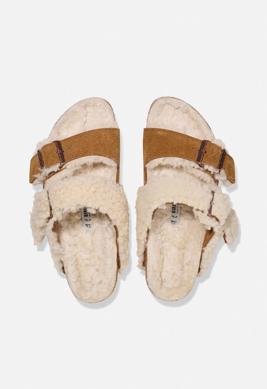 Birkenstock - Arizona Teddy Regular - Mink