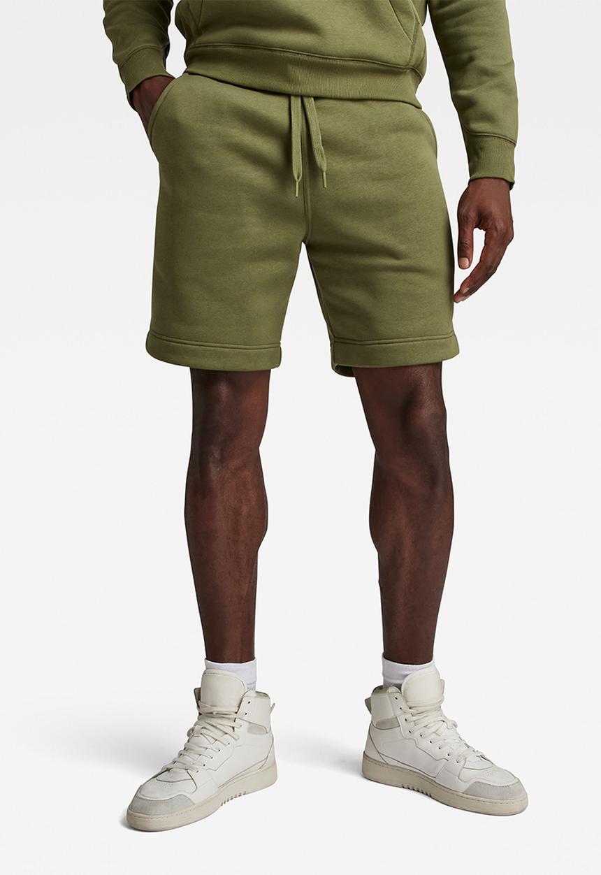 G-STAR - Premium core sw short Pacior sweat r  - sage