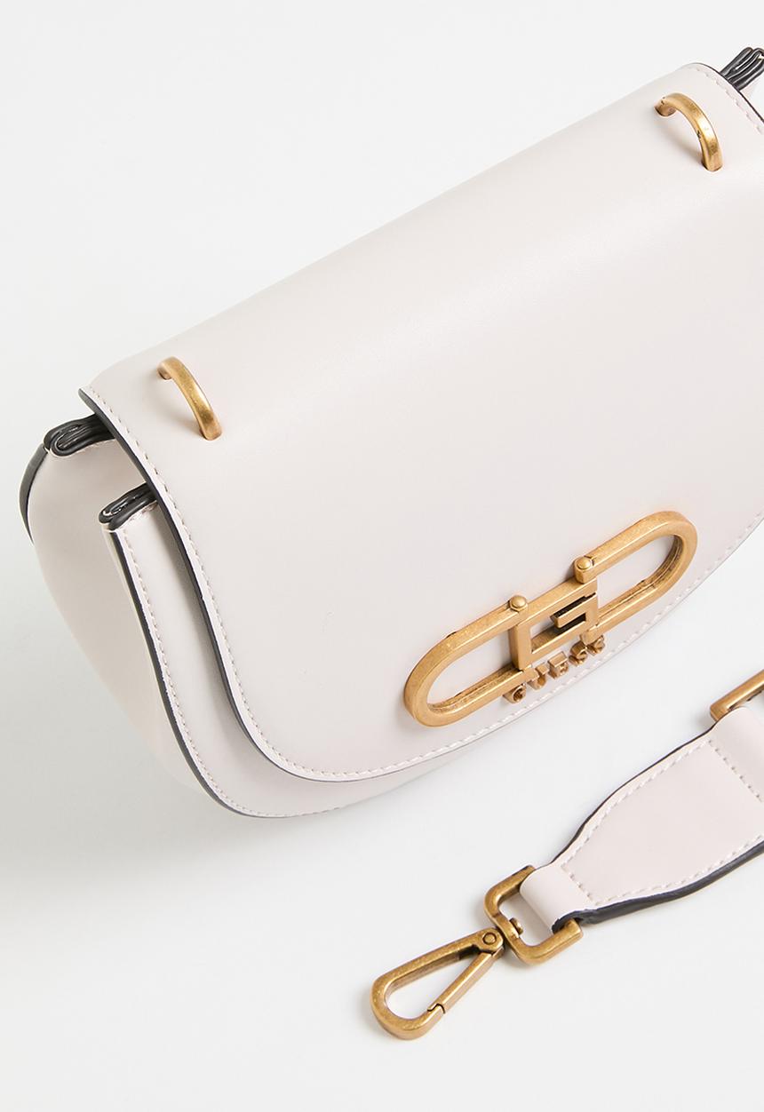 GUESS - Fleet mini saddle crossbody - stone