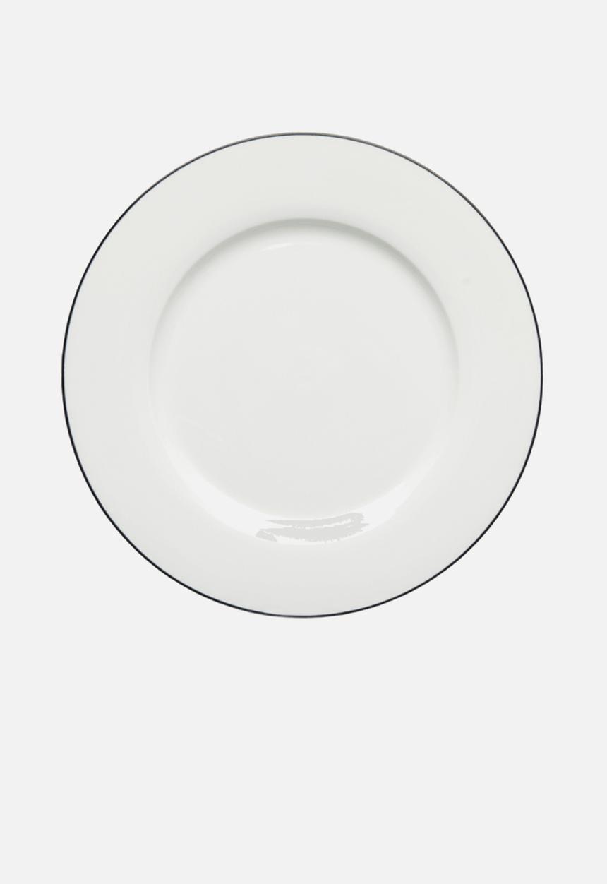 Jenna Clifford - Premium Porcelain Dinner Plate With Black Line Set of 4