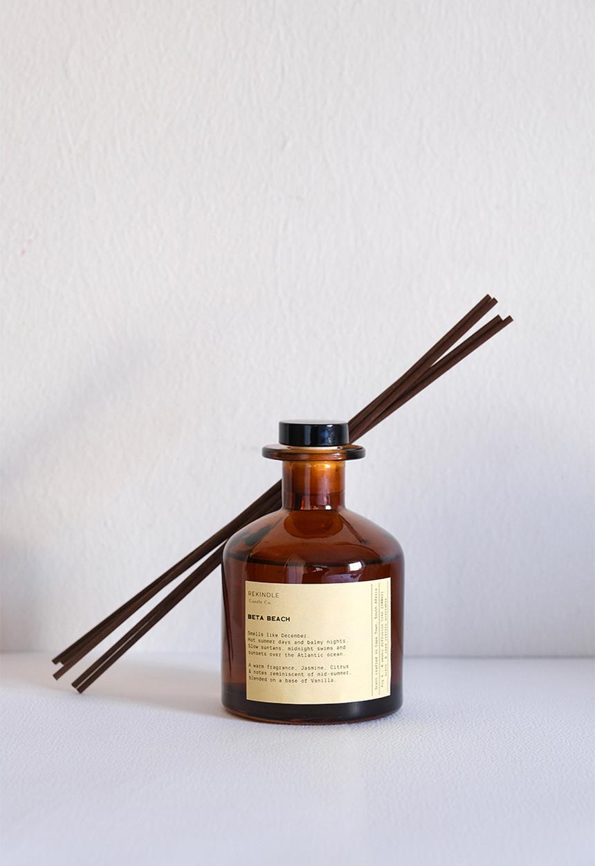 Rekindle Candle - Beta Beach Reed Diffuser 200ml - neutral