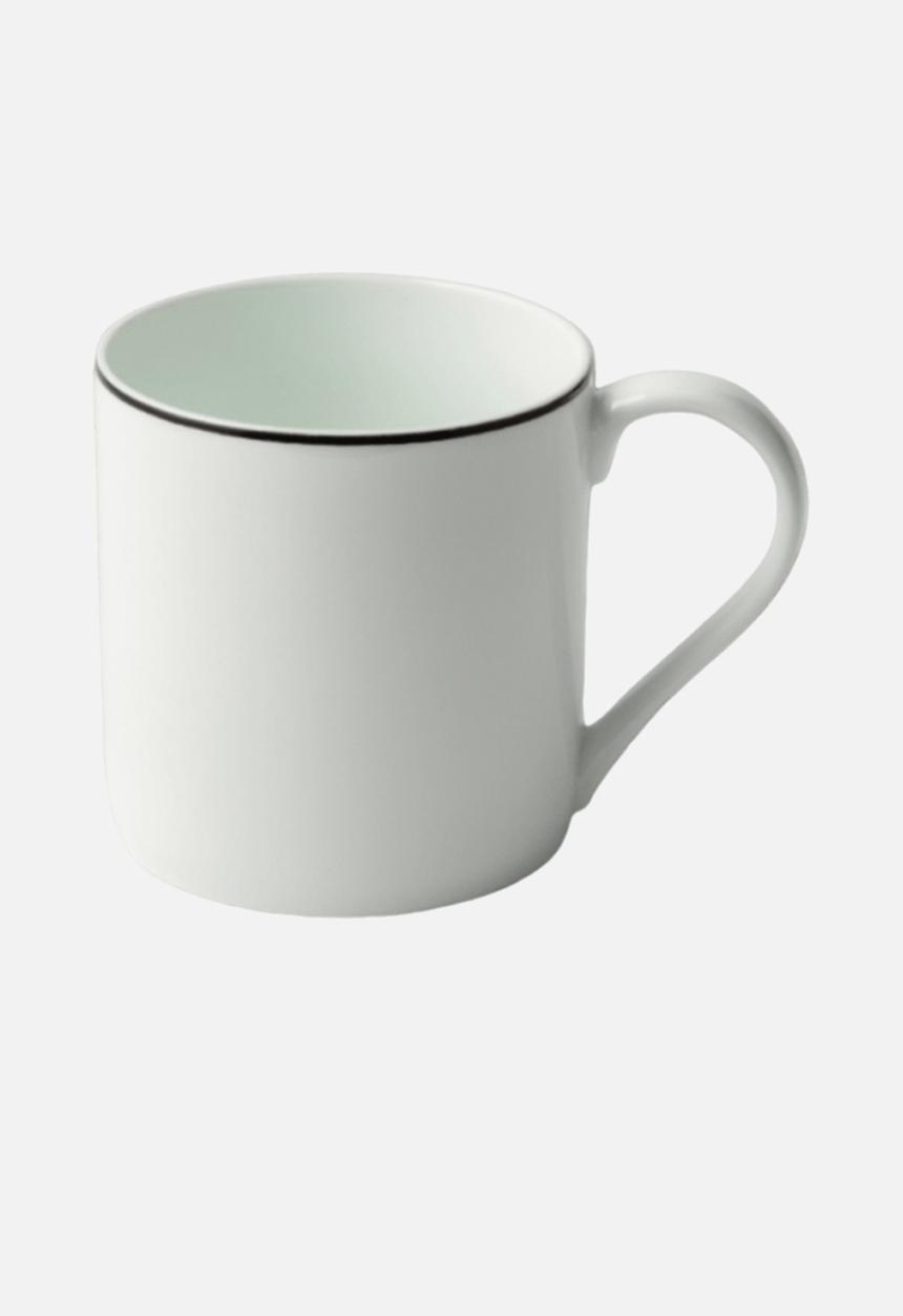 Jenna Clifford - Premium Porcelain Mug With Black Line Set of 4