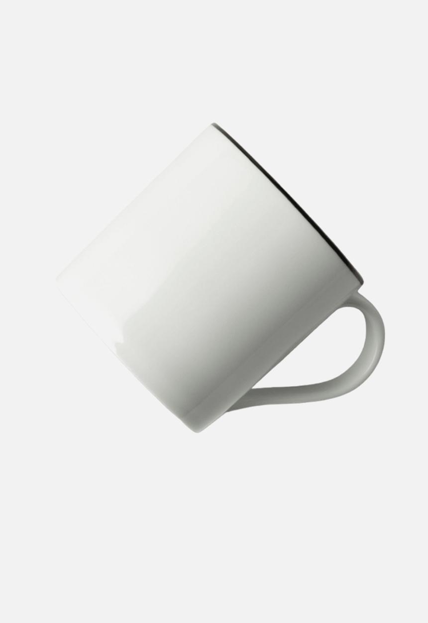 Jenna Clifford - Premium Porcelain Mug With Black Line Set of 4