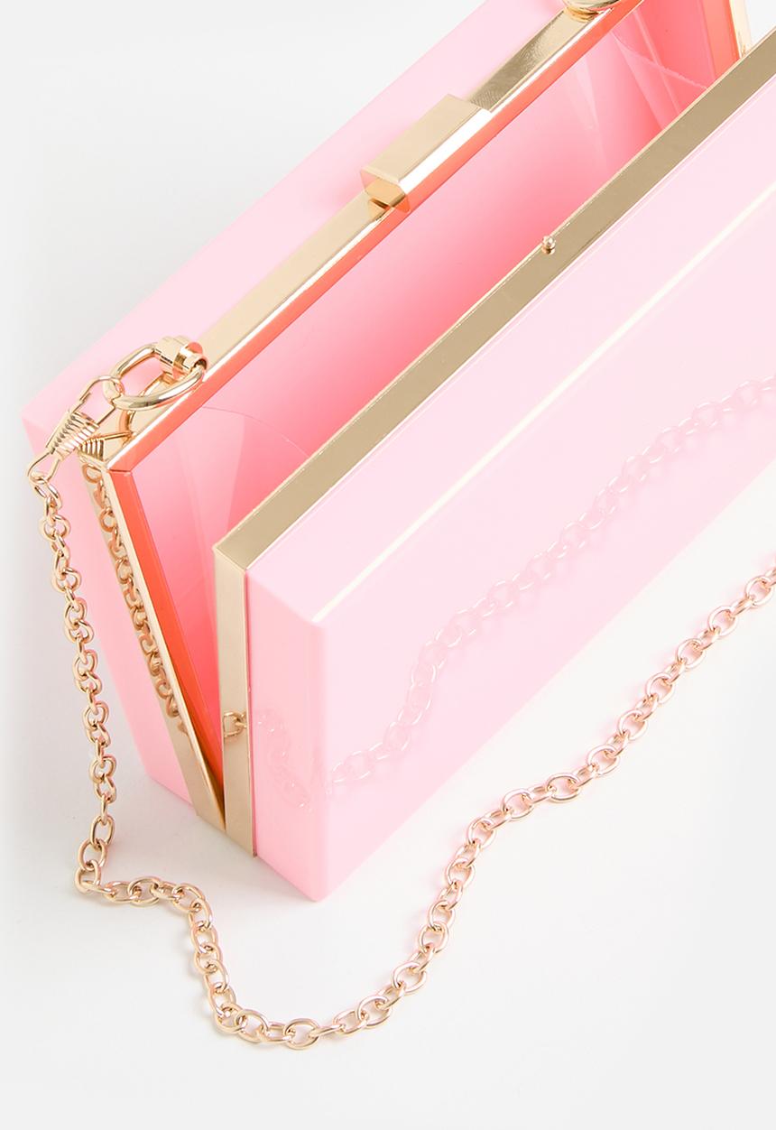 MILLA - Emily clutch bag - pink