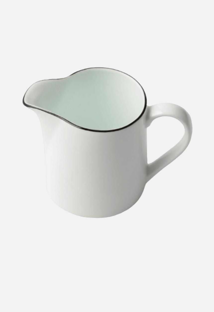Jenna Clifford - Premium Porcelain Creamer With Black Line