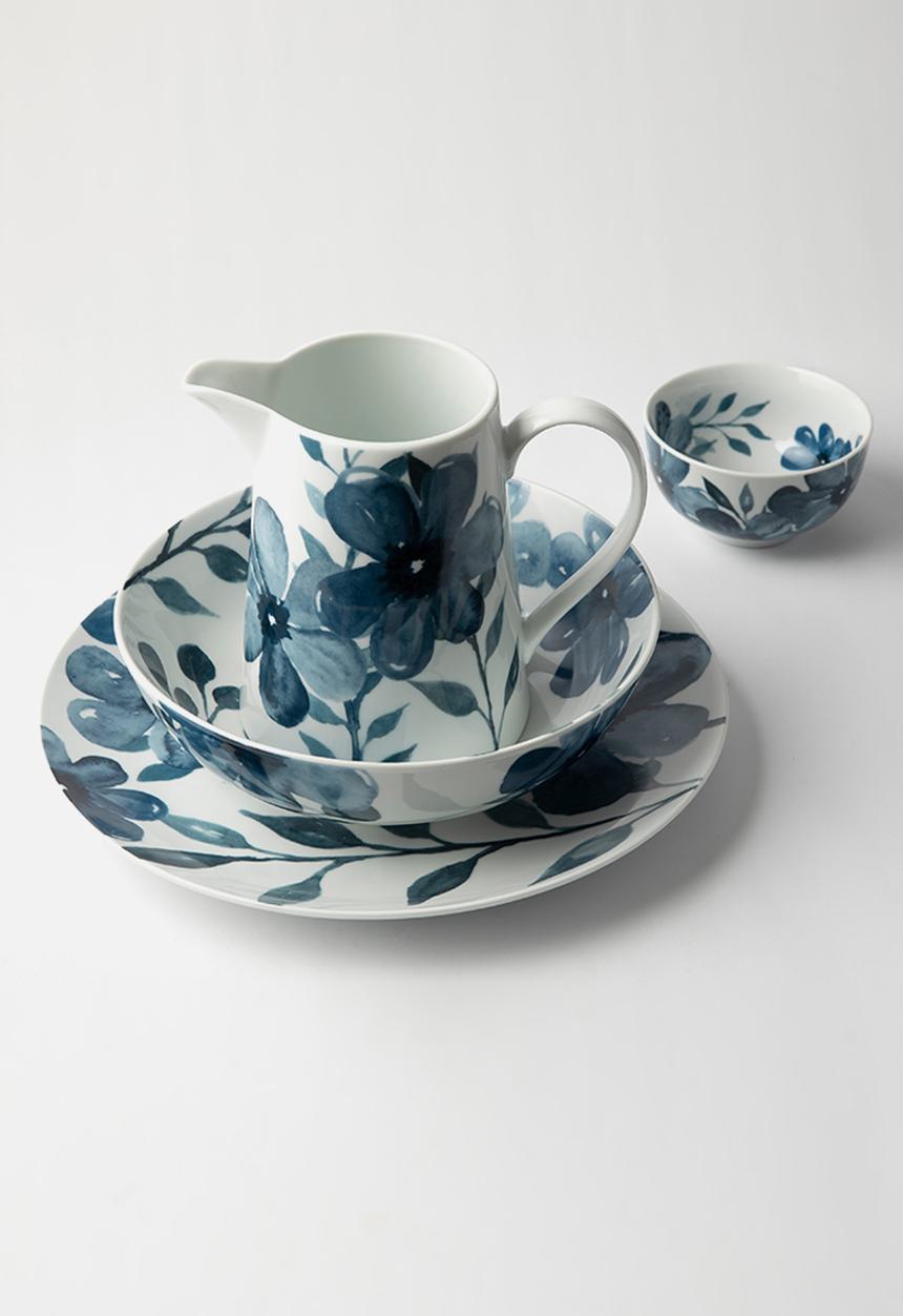 Jenna Clifford - JENNA CLIFFORD - Blue Floral Jug