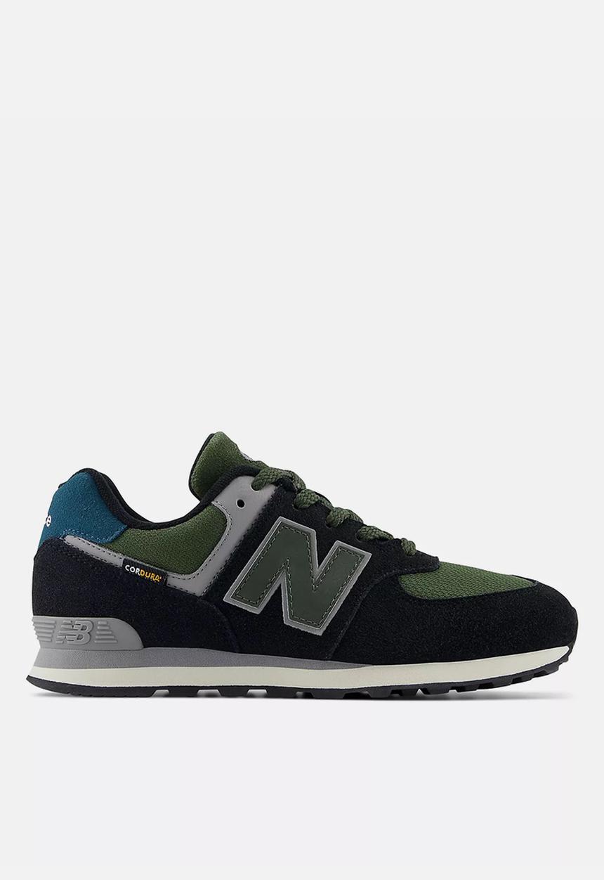 New Balance  - 574 gs - black/grey/khaki