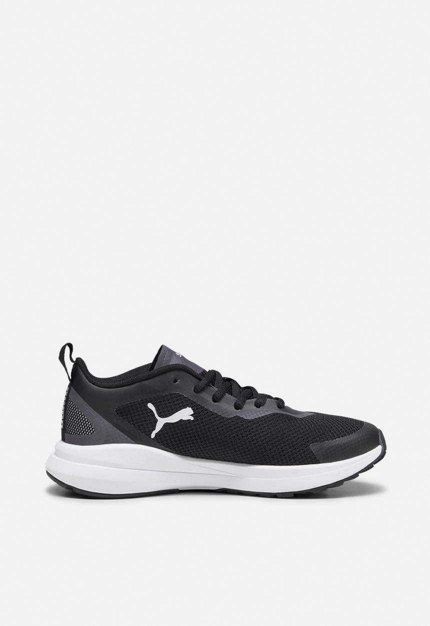 PUMA - Puma kruz nitro jr - puma black-puma white-dark coal-puma silver