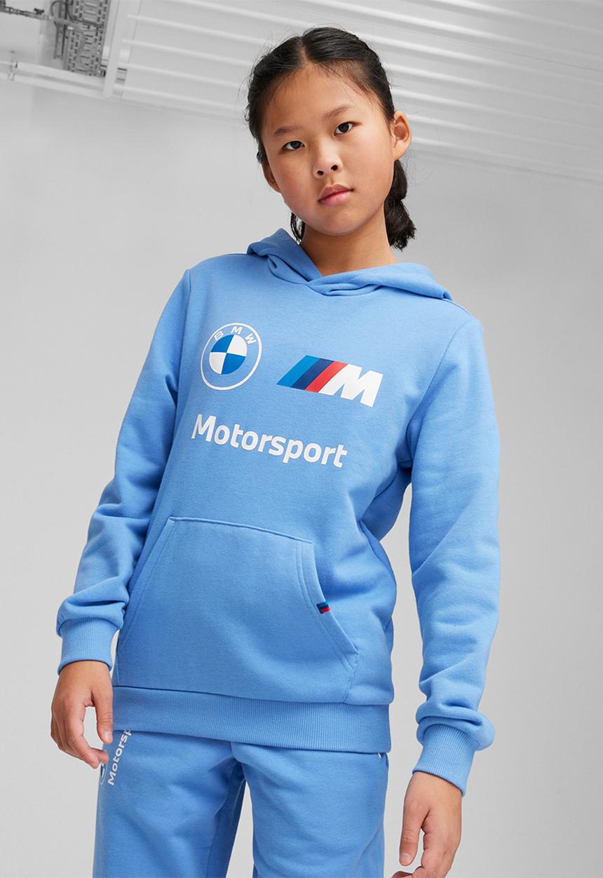 PUMA - Bmw mms kids ess hoodie - blue skies