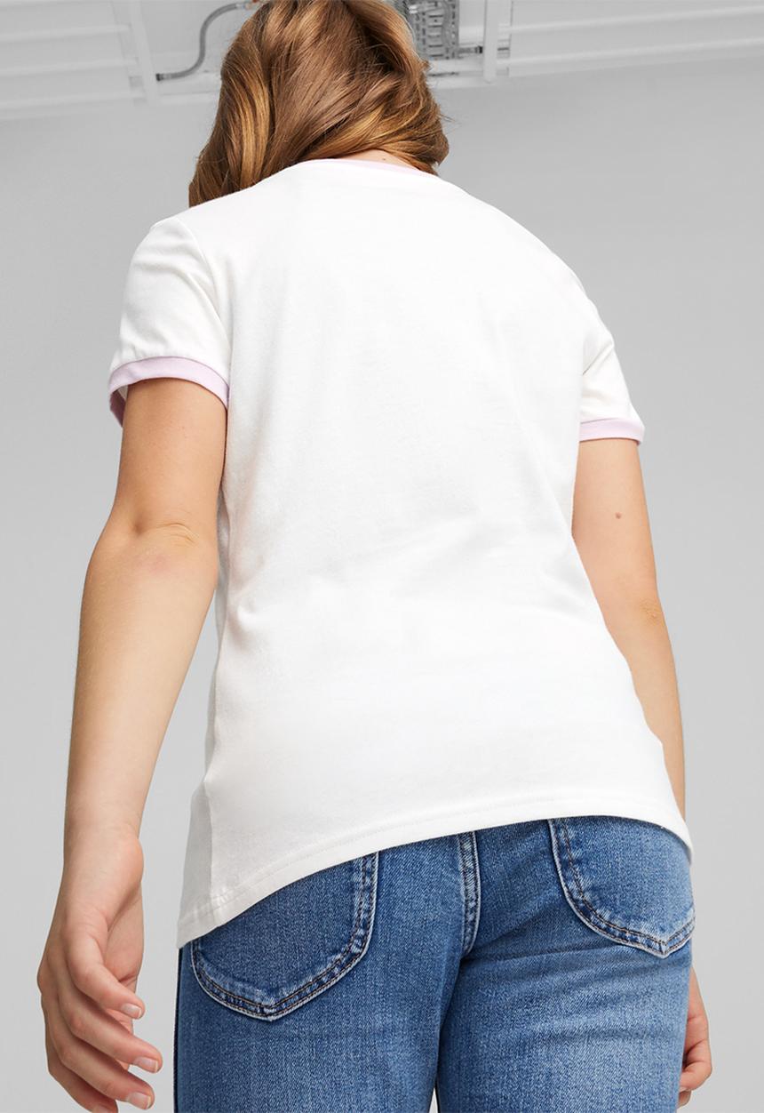 PUMA - Classics match point logo tee g - puma white