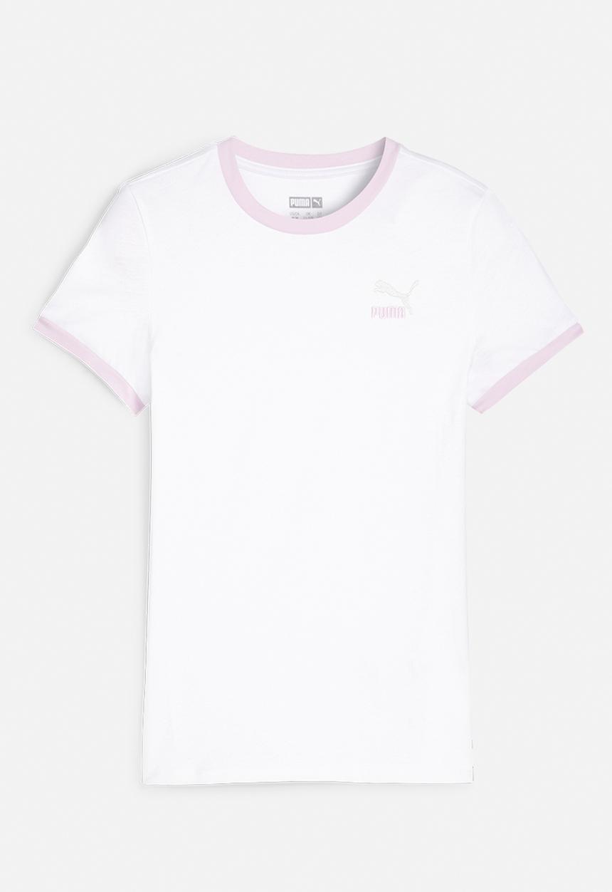 PUMA - Classics match point logo tee g - puma white