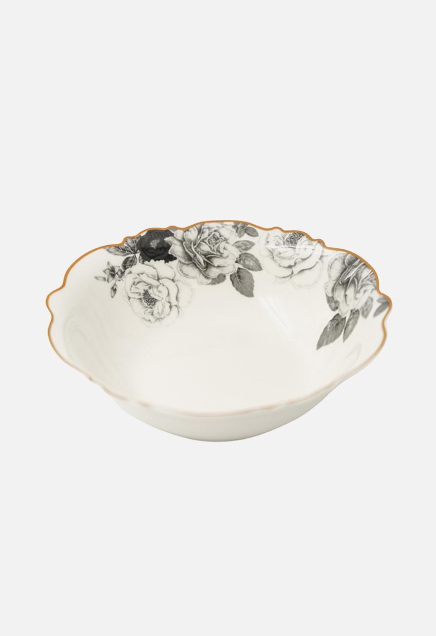Jenna Clifford - JENNA CLIFFORD - Black Rose Cereal Bowl Set of 4