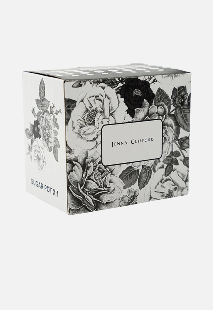 Jenna Clifford - JENNA CLIFFORD - Black Rose Sugar Pot
